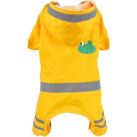 Reflekterende Regnjakke Hunderegnjakke til Små og Mellemstore Hunde