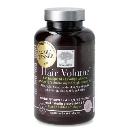 New Nordic Hair Volume 180 tabl., Helse & Madvarer, Hud, Hår & Negle, Kosttilskud Til Håret