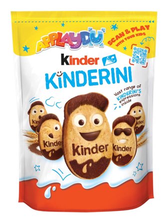Kinder Kinderini cookies with cocoa content