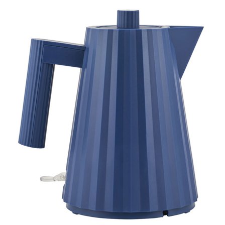 Alessi Plissé elkedel 1,7 liter, blå | KitchenOne