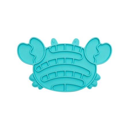 Hundeskåler Katt Dispenseringsmatte BLÅ KRABBE BLÅ KRABBE