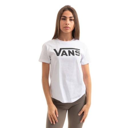 Vans, Koszulka Vans Flying Va 3Up 4Wht L Biały, Kobieta, Rozmiar: XS