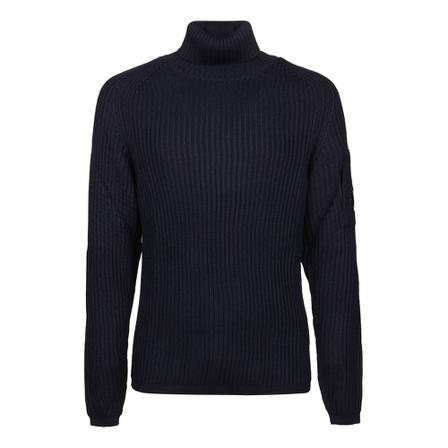C.p. Company, Turtlenecks Zwart, Heren, Maat:L