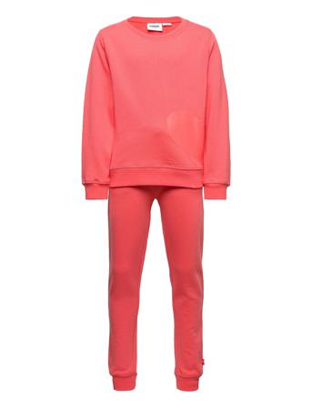 Maeve Sweat Set Orange Racoon