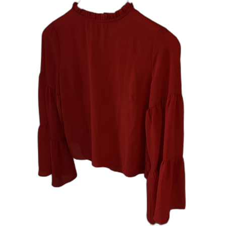 Röd blus från Gina