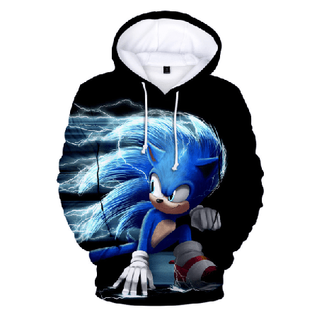 Pojat Sonic The Hedgehog Sport Casual Hoodie Barntröja A 130cm