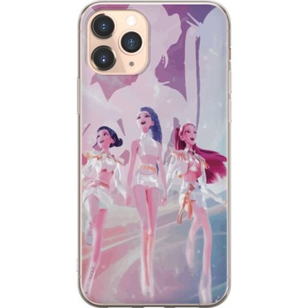 Yhteensopiva Puhelinkuori Apple iPhone 11 Pro K-Pop Demon Hunters hopeinen kolmikko idol anime kpop futuristinen lavastussuunnittelu