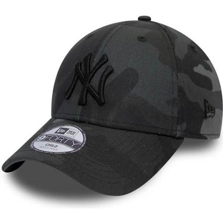 Kätskjorta - NEW ERA - New York Yankees 9forty - Svart camo - 100% bomull - Barn