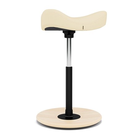 Varier Furniture Move - White Polyester - Natural base