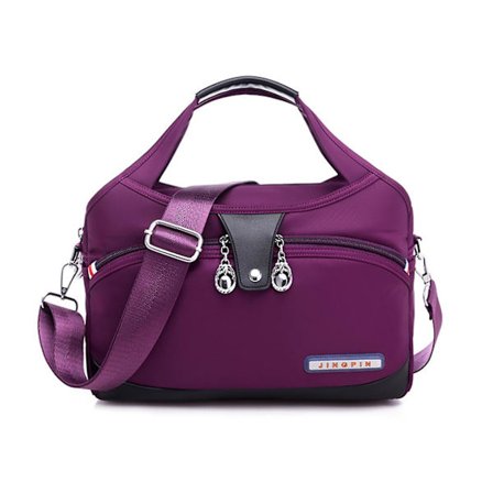 Stor Kapacitet Vandtæt & Tyverisikker Fashion Håndtaske Dame Skuldertasker