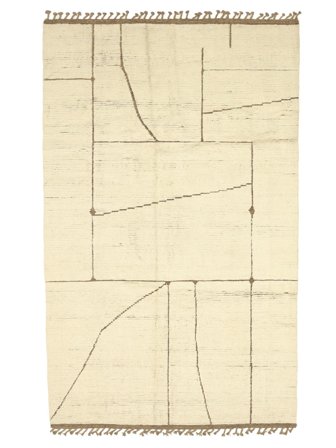 Berber Style Rug 184X295 Wool