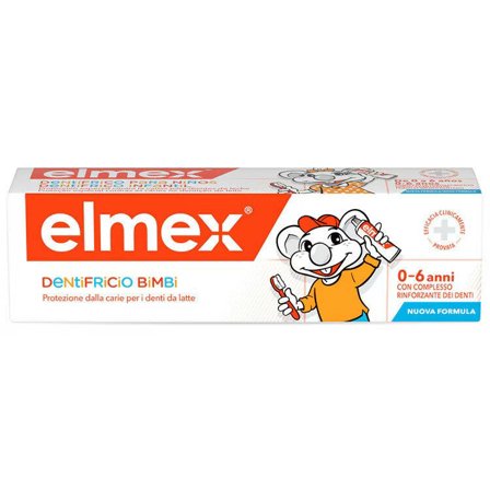 Elmex Dentifricio Bimbi Protezione Carie 0-6 Anni 50ml
