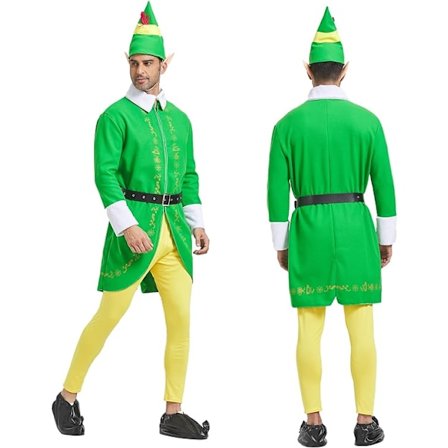 6-pack Elfdräkt Set för Vuxna och Barn