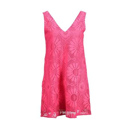 Desigual, Short Dresses Różowy, Kobieta, Rozmiar: L