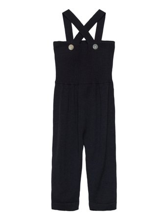 FUB Baby High Waist Overalls - Navy - 80