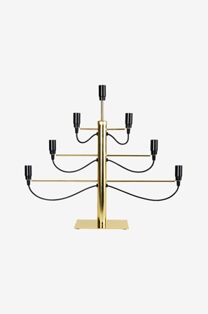 Jotex - Adventslysestake Milano Messing - Kjøp Adventsstaker hos Jotex