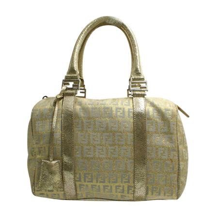 Fendi Vintage - Vintage Väskor - Beige - Dam - Storlek: One Size, Dam, Storlek: ONE SIZE