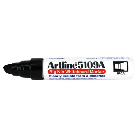 ARTLINE Whiteboardpenna 5109A BIG svart - Lyreco - Kontorsmaterial - Pennor - Whiteboardpennor - Skuren spets