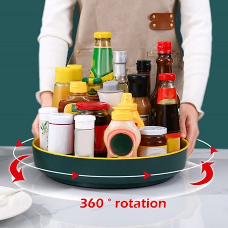 Roterende oppbevaringsbrett Krydderhylle