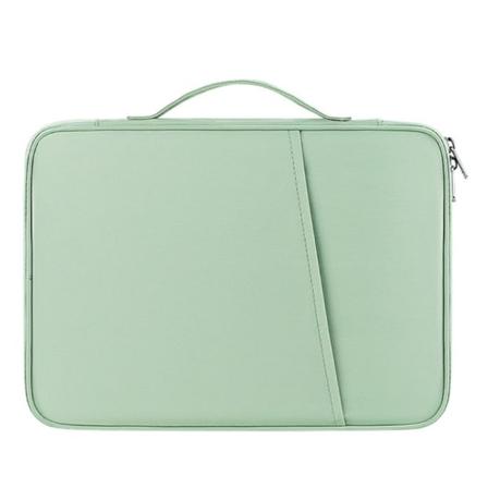 Kannettavan tietokoneen kantolaukku Business-käsilaukku 10,8-12,9 tuuman kannettavan tietokoneen laukkuun Green 13 inches