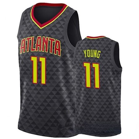 Uusi kausi Atlanta Braves Trae Young Jersey Basketball Jersey W