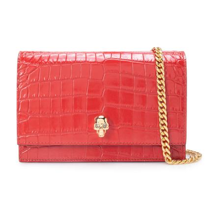 Alexander McQueen, Cross Body Bags Rood, Dames, Maat:ONE Size