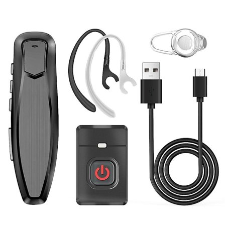 Walkie Talkie Trådlöst Bluetooth PTT Headset Handsfree K Kontakt Mikrofon Hörsnäcka -888