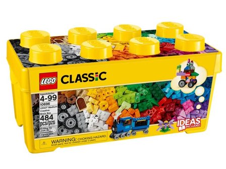 LEGO Lego Fantasiklosslåda 484 delar - Lyreco - Skola och förskola - Lekmaterial - Bygglek, konstruktion och mosaik