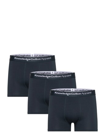 Knowledge Cotton Apparel | 3 Pack Boxer Briefs | S