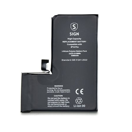 iPhone 14 Pro High capacity battery - 3480mAh