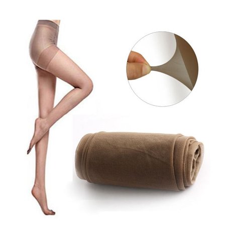 Dam Elastiska Tights Sidenstrumpor Strumpbyxor Sexig