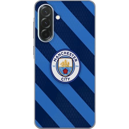 Kompatibelt Mobilskal till Samsung Samsung Galaxy A36 Paris Saint-Germain klubbmärke med Eiffeltorn, blå cirkulär logotyp med röd mittlinje och de