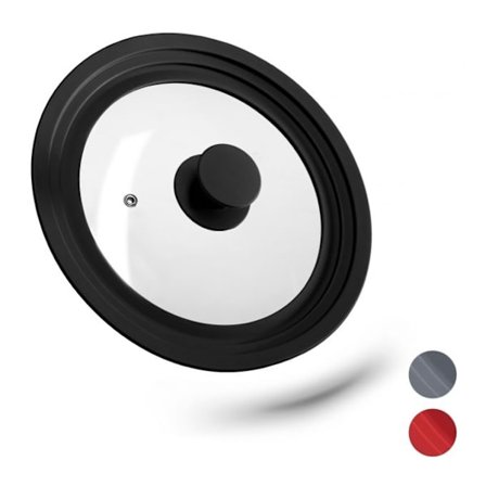 Grytlock 20-24 cm med silikonkant