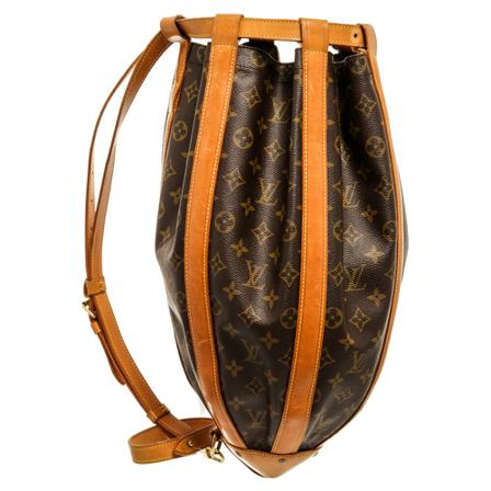 Louis Vuitton Vintage Pre-owned Louis Vuitton Monogram Romeo Gigli Shoulder Taske Brun, Dame Vintage Tasker, Størrelse: ONE Size