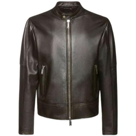 Dsquared2 - Skinnjackor - Svart - Herr - Storlek: Xl, Herr, Storlek: XL