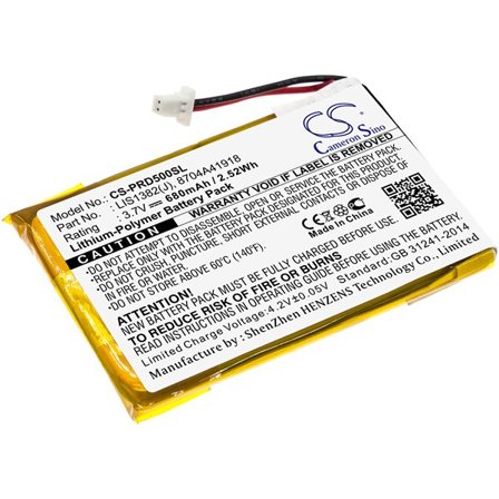 Batteri till E-bok, E-läsare för Sony Portable Reader PRS-500 m.fl.