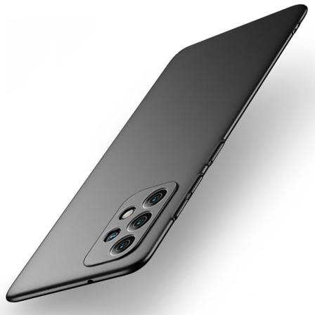 Samsung A23 5G Ultratynn gummibelagt Matt farget Basic V2 Black