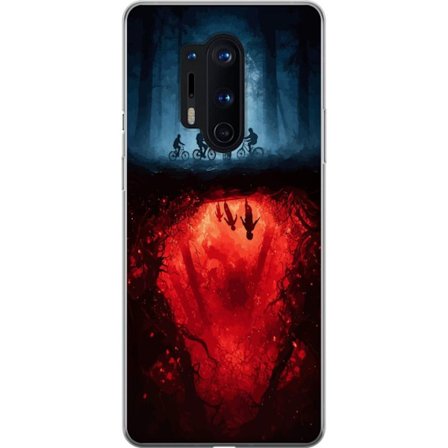 Kompatibelt Mobilskal till OnePlus OnePlus 8 Pro Dark Forest Rift
