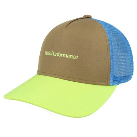 Peak Performance - Grön trucker Keps - Pp Cap Crystal Green/Meadow Moss Trucker @ Hatstore
