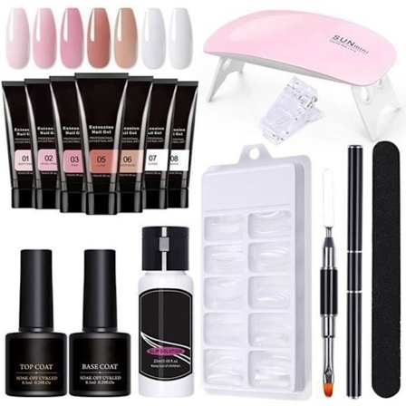 Neglegelsett med forlengelse - For nybegynnere