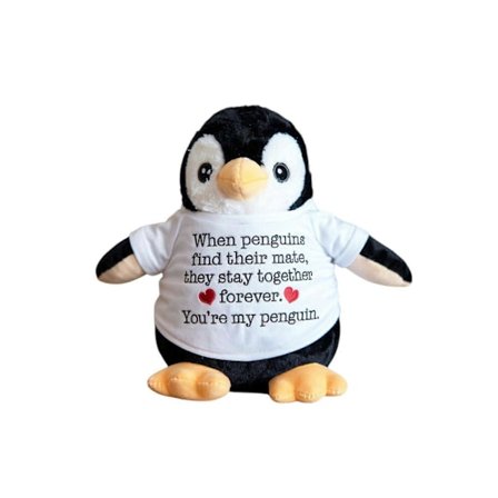 Min Pingvin Plys Valentinsdag Du er Min Pingvin Plys, Gave til Hende, Plys Pingvin Dukker, Fødselsdagsgaver - GS