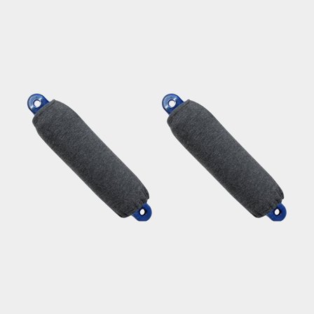 Fenderschutz für Lang-Fender Fendequip, 63.5 x Ø20 cm (Dan-Fender 822), anthrazit, 2er-Pack - Boot