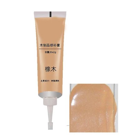 Træfyld til gulve og møbler - Reparerer ridser og giver et friskt udseende - Til trægulve, borde, døre, skabe - Nem at bruge Eg