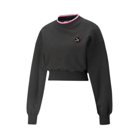 Puma Swxp Crew TR 533562 01 Sort, Dame Sweatshirts