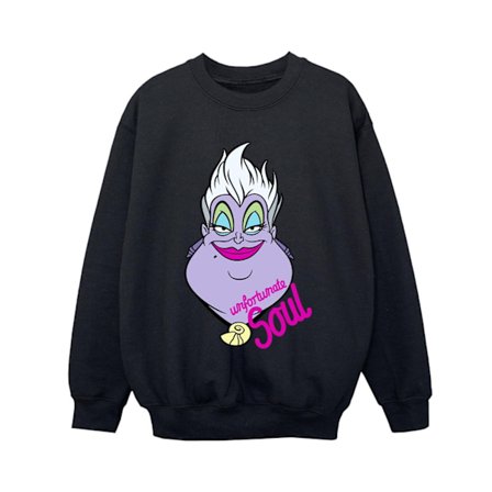 Disney Boys Villains Ursula Unfortunate Soul Sweatshirt 7-8 År
