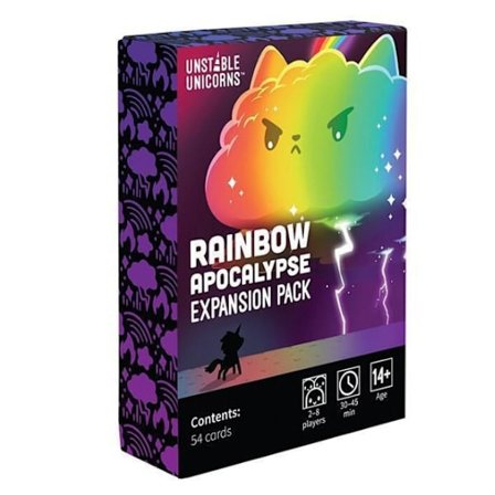 Unstable Unicorn Adventures Udvidelsespakke - Designet til at tilføje til dit Unstable Unicorn kortspils regnbueudvidelse