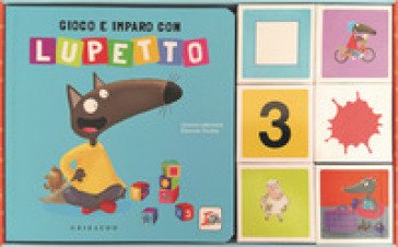 Gioco e imparo con Lupetto. Amico lupo. Ediz. a colori. Con 6 cubi Orianne Lallemand