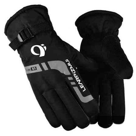 Vinter Termiska Vattentäta Vindtäta Cykelhandskar för Motorcykel & Elcykel