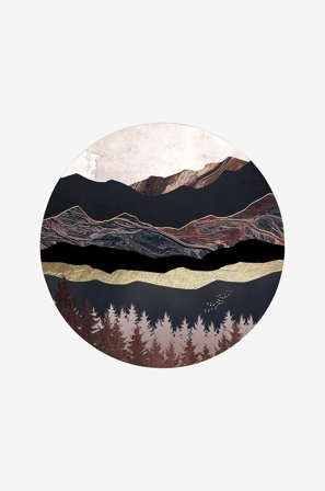 Malerifabrikken - Bilde Autumn Mountains 2 - Rød - Bilder & skilt - Fra Homeroom