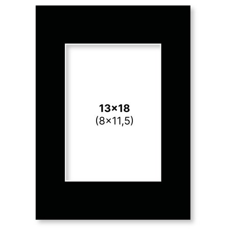 Pen Store Passepartout Svartx18 cm